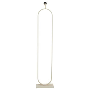 Light & Living Vloerlamp 'Jamiri' 142cm hoog, kleur Crème