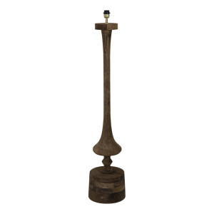 Light & Living Vloerlamp 'Ronin', kleur Donkerbruin Hout