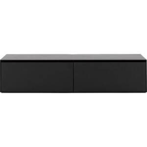 Goossens Excellent Tv Meubel Vic, 2 kleppen met kabeldoorvoer in bovenblad