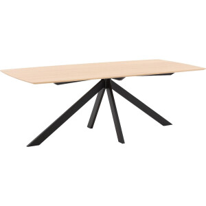 Goossens Excellent Eettafel Uniek, Semi rechthoekig 220 x 100 cm