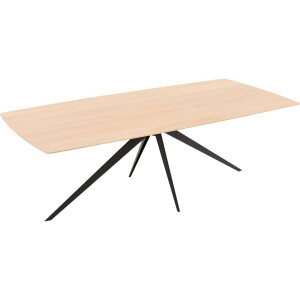 Goossens Excellent Eettafel Uniek, Semi rechthoekig 180 x 100 cm