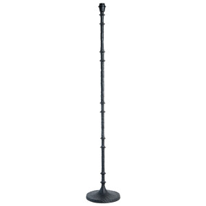 Light & Living Vloerlamp 'Sinhalese' 134cm, kleur Mat Zwart (excl. kap)