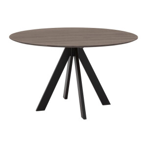 Goossens Excellent Eettafel Uniek, Rond 130 x 130 cm