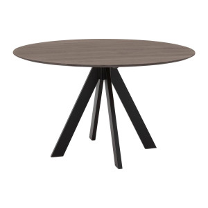 Goossens Excellent Eettafel Ferris Piramide Poot, Rond 140 x 140 cm