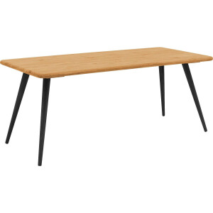 Goossens Eettafel Bjarte, Rechthoekig 220 x 90 cm