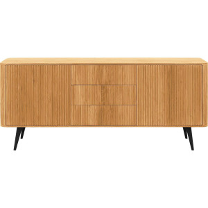 Goossens Dressoir Seppe, 2 deuren 3 laden