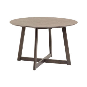 Kave Home Kave Home Eetkamerstoel Maryse, Uitschuifbare tafel maryse 70 (120) x 75 cm afwerking in eiken-hout