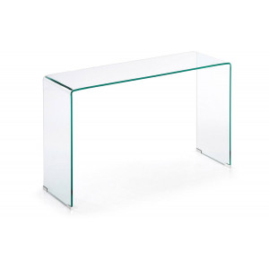 Kave Home Kave Home Burano, Burano glazen console 125 x 78 cm