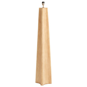 Light & Living Vloerlamp 'Navelli' Mangohout, 125cm, kleur Naturel (excl. kap)