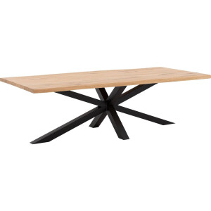 Goossens Eettafel Blade, Boomstamblad 260 x 100 cm 5 cm dik