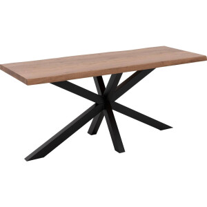 Goossens Eettafel Blade, Boomstamblad 180 x 90 cm 5 cm dik