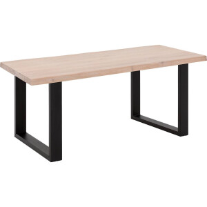 Goossens Eettafel Blade, Boomstamblad 180 x 90 cm 5 cm dik