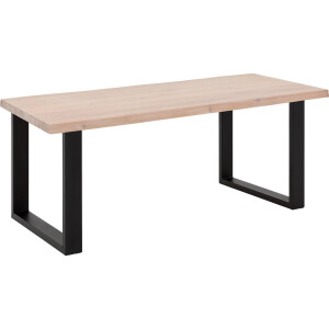 Goossens Eettafel Blade, Boomstamblad 200 x 100 cm 5 cm dik