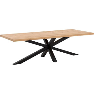 Goossens Eettafel Blade, Strak blad 260 x 100 cm 6 cm dik