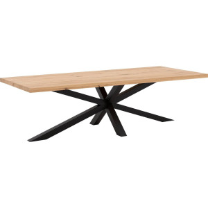 Goossens Eettafel Blade, Strak blad 280 x 100 cm 6 cm dik