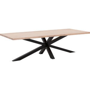 Goossens Eettafel Blade, Strak blad 280 x 100 cm 6 cm dik