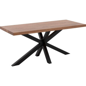 Goossens Eettafel Blade, Strak blad 180 x 90 cm 6 cm dik