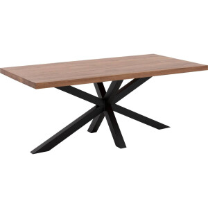 Goossens Eettafel Blade, Strak blad 200 x 100 cm 6 cm dik