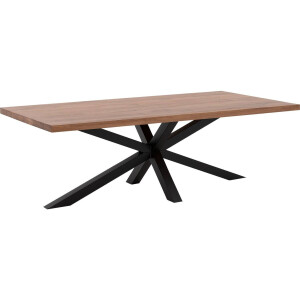 Goossens Eettafel Blade, Strak blad 240 x 100 cm 6 cm dik
