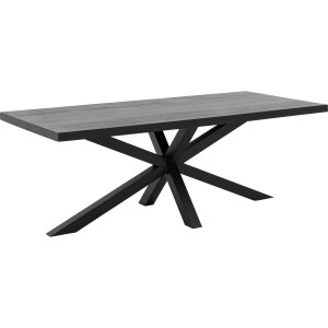 Goossens Eettafel Blade, Strak blad 220 x 100 cm 6 cm dik