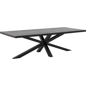 Goossens Eettafel Blade, Strak blad 260 x 100 cm 6 cm dik