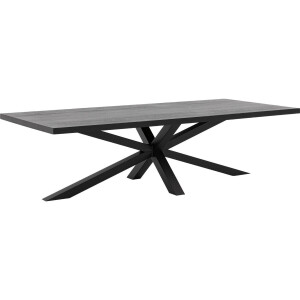 Goossens Eettafel Blade, Strak blad 300 x 100 cm 6 cm dik