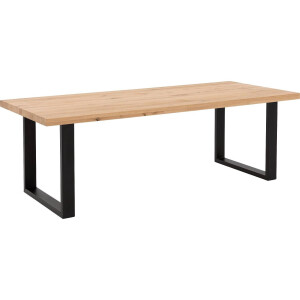 Goossens Eettafel Blade, Strak blad 240 x 100 cm 6 cm dik