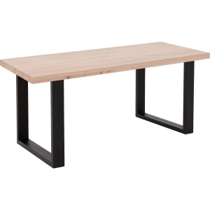 Goossens Eettafel Blade, Strak blad 180 x 90 cm 6 cm dik