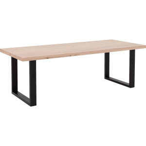 Goossens Eettafel Blade, Strak blad 240 x 100 cm 6 cm dik