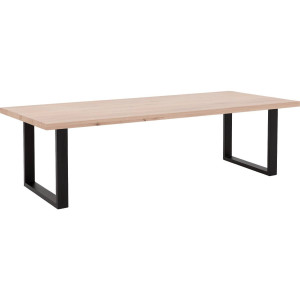 Goossens Eettafel Blade, Strak blad 280 x 100 cm 6 cm dik