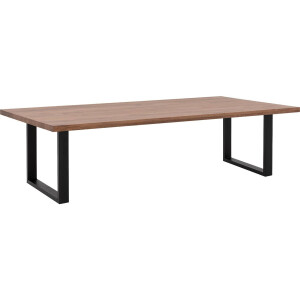 Goossens Eettafel Blade, Strak blad 300 x 100 cm 6 cm dik