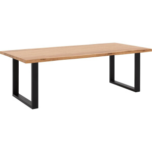 Goossens Eettafel Blade, Boomstamblad 240 x 100 cm 5 cm dik