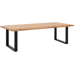 Goossens Eettafel Blade, Boomstamblad 260 x 100 cm 5 cm dik