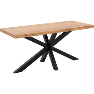 Goossens Eettafel Blade, Strak blad 180 x 90 cm 6 cm dik