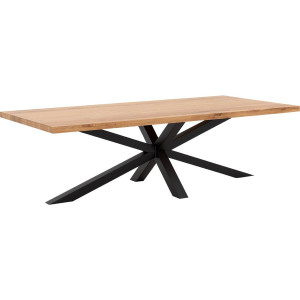 Goossens Eettafel Blade, Strak blad 280 x 100 cm 6 cm dik