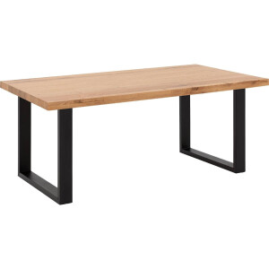 Goossens Eettafel Blade, Strak blad 200 x 100 cm 6 cm dik