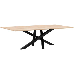 Goossens Excellent Eettafel Mente, Rechthoekig 260 x 110 cm