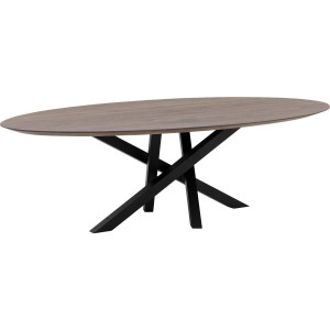 Goossens Excellent Eettafel Mente, Ovaal 280 x 130 cm