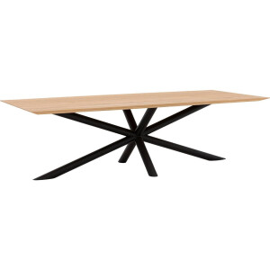 Goossens Excellent Eettafel Gs-1302, 300 x 110 cm rechthoekig