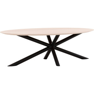 Goossens Excellent Eettafel Gs-1302, Ovaal 240 x 130 cm