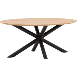 Goossens Excellent Eettafel Gs-1302, Ovaal 180 x 100 cm