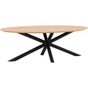 Goossens Excellent Eettafel Gs-1302, Ovaal 220 x 120 cm