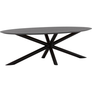 Goossens Excellent Eettafel Gs-1302, Ovaal 240 x 130 cm