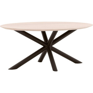 Goossens Excellent Eettafel Gs-1302, Ovaal 180 x 100 cm