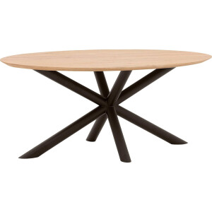 Goossens Excellent Eettafel Gs-1302, Ovaal 180 x 100 cm