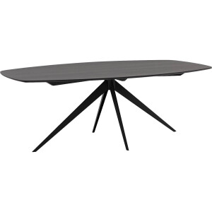 Goossens Excellent Eettafel Uniek, Semi ovaal 260 x 120 cm