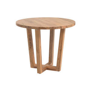 Kave Home Kave Home Eettafel Nahla, Ronde tafel nahla van massief acaciahout met een natuurlijke afwerking Ø 120 cm (mtk0010)