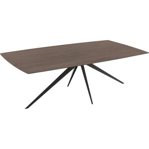 Goossens Excellent Eettafel Uniek, Semi rechthoekig 200 x 100 cm