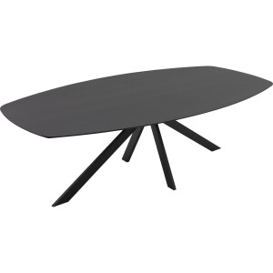 Goossens Excellent Eettafel Uniek, Semi ovaal 240 x 120 cm