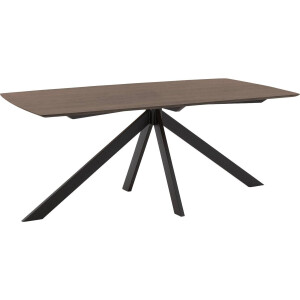 Goossens Excellent Eettafel Uniek, Semi rechthoekig 180 x 100 cm